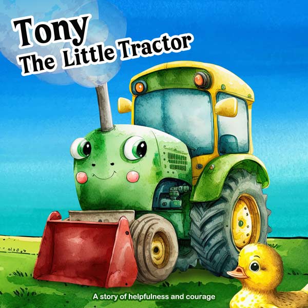 Tony The Little Tractor book cover