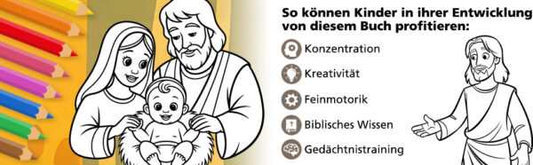 So können Kinder in ihrer Entwicklung von diesem Bibel-Rätselbuch profitieren