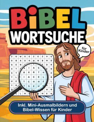 Bibel Wortsuche für Kinder Buch-Vorderseite